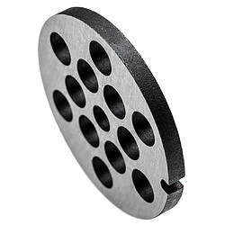 Avis vhbw Grille de hachoir taille 32, diamètre des trous 16mm, trou central de 13,4mm, acier compatible avec ADE, Caso, Fama, KBS, Porkert