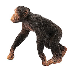 Schleich Figurine Chimpanzé Mâle Wildlife des Forêts Tropicales d'Afrique Marron pas cher