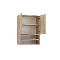 Vivaldi Etagere de Salle de Bain Polly Chene Sonoma 64 cm