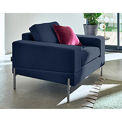 Lisa Design Isaure - fauteuil en velours