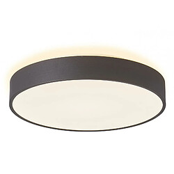 Rond LED Plafonnier 42W CCT 3000K 4000K Plafonnier Applique Murale Cuisine Bureau Couloir Lumière 3200lm 40cm 230V COLEUR NOIR