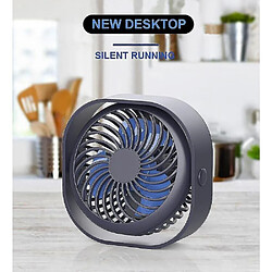 Ventilateur de Bureau Usb Ventilateur De Table de Bureau Portable Avec Mini Ventilateur Silencieux à Vent Fort Réglable à Rotation De 360 Degrés pas cher