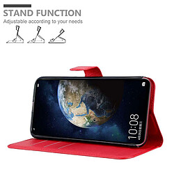 Cadorabo Coque Honor MAGIC 2 Etui en Rouge