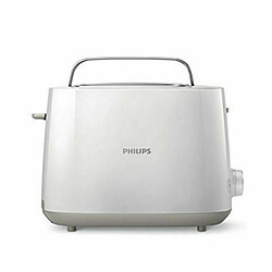 Grille-pains 2 fentes 830w blanc - hd2581/00 - PHILIPS pas cher