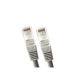 Acheter Maclean Câble réseau UTP LAN CAT6, terminé par des fiches RJ45, gris - 2m