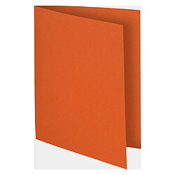 Sous-chemises recyclées 80 g Flash Exacompta 22 x 31 cm couleurs - Paquet de 100 - orange