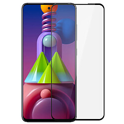 Avizar Film Samsung Galaxy M51 Verre Trempé Anti-trace Transparent Contour noir