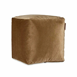 Gift Decor Pouf Velours Marron 30 x 30 x 30 cm (4 Unités)