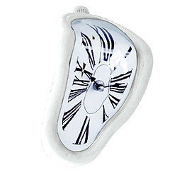 Acheter Vintage retro art nouveauté fusion horloge murale maison suspendus étagère décor blanc