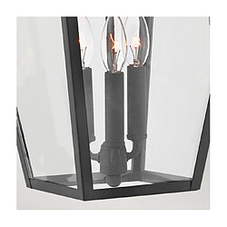 Acheter Elstead Lighting Applique murale extérieur Hinkley Verre Transparent,aluminium Musée Noir