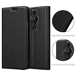 Cadorabo Coque Sony Xperia PRO-I Etui en Noir pas cher