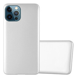 Cadorabo Coque iPhone 12 / 12 PRO Etui en Argent