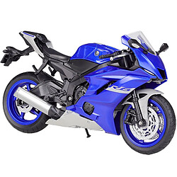 Universal 1/12 Alliage Yamaha YZF-R6 Moto Moulée Sous Pression Modèle Voiture Jouet Collection Moto Amortisseur Sortie Circulation Automatique Voiture Jouet