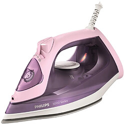 Fer à repasser vapeur 2200w 35g/mn rose/violet - DST3020-30 - PHILIPS 