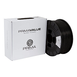 PrimaValue Filament ABS 1,75 mm Bobine de 1 kg Noir