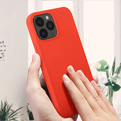 Acheter Avizar Coque iPhone 13 Pro Max Silicone Semi-rigide Finition Soft-touch corail