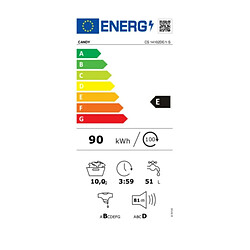 Machine à laver Candy 31010467 10 kg 1400 rpm 60 cm