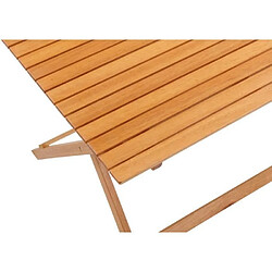 Acheter No Name Ensemble repas de jardin en bois d'eucalyptus FSC - 4 personnes