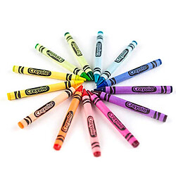 Crayons gras de couleur Crayola (64 pcs)