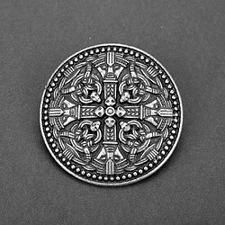 3x Broche Épingle à Capuchon Boucle Médiévale Amulette Nordique Viking pas cher