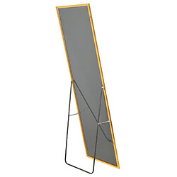 Acheter Beliani Miroir sur pied BEAUVAIS 156 cm Doré