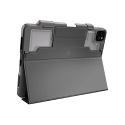 stm goods Étui Folio pour iPad Pro 11" Dux Plus Renforcé avec Emplacement Apple Pencil Noir