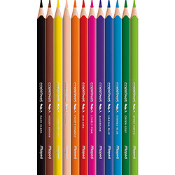 Maped Crayon de couleur COLOR'PEPS STRONG, étui carton de 12 ()