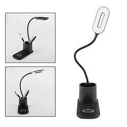 Avis Lampe De Bureau à LED Avec Chargement Sans Fil à Intensité Variable Lampe De Bureau De Lecture Attentionnée, Noire