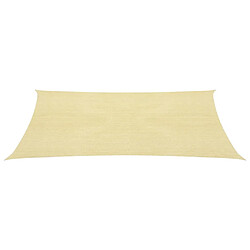 ComfortXL Voile D'ombrage 160 G/m² Beige 4,5x4,5 M Pehd