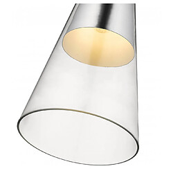 Luminaire Center Suspension Transparent CANTERBURY 1 Lumières