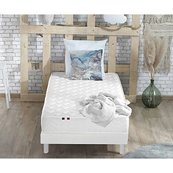 Avis Idliterie Ensemble Matelas accueil Latex INITIAL Sommier en Kit