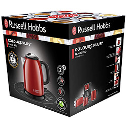 Bouilloire sans fil 1l 2400w rouge - 24992-70 - RUSSELL HOBBS