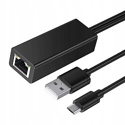 GUPBOO Adaptateur Micro USB vers RJ45 SPU-A03,JL983