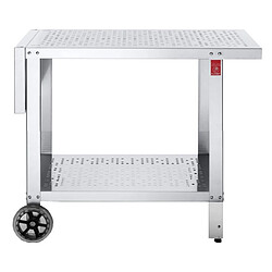 Chariot pour plancha inox - CASMART - PLA.NET