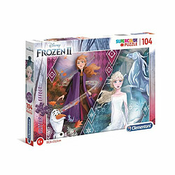 Ludendo Puzzle Glitter 104 pièces La Reine des Neiges 2