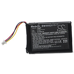 vhbw Batterie compatible avec Garmin Nüvi 30, 40, 40LM, 50, 50LM, 52LM, 52LMT, 54LM appareil GPS de navigation (750mAh, 4,2V, Li-ion)