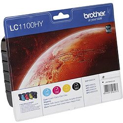 BROTHER - (Blister) LC-1100Y CARTOUCHE JAUNE BLIST