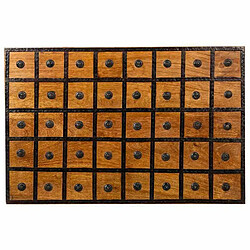 Acheter Coffre Alexandra House Living Marron Métal Bois de manguier 40 x 30 x 60 cm Style artisanal