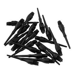 Pointe en nylon souple 20 pièces de rechange pour dart électronique 27mm noir