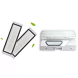 Kit de filtre de remplacement pour aspirateur Xiaomi Roborock S50, avec poubelle, filtre Hepa, accessoire