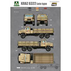 Acheter Takom Maquette Camion Ukraine Kraz-6322 Heavy Truck Late Type