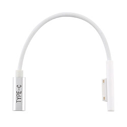 Avis Wewoo Interfaces Pro 6/5 vers USB-C / Type-C Câble de chargeur de l'adaptateur secteur blanc