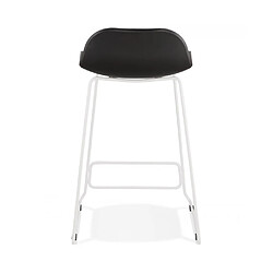 Kokoon Design Tabouret de bar design SLADE MINI BLACK 49x53x85 cm pas cher