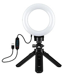 Yonis Ring Light USB 3 Modes Pour Vidéo Vlog