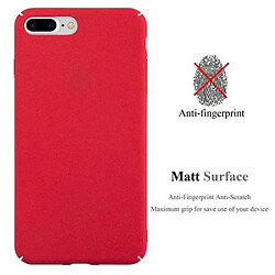 Cadorabo Coque iPhone 7 PLUS / 7S PLUS / 8 PLUS Etui en Rouge