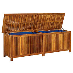 Acheter vidaXL Boîte de rangement de jardin 175x50x58 cm Bois d'acacia solide