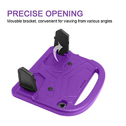 Coque en TPU style moineau EVA antichoc avec béquille violet pour votre Huawei MediaPad M5 10 (10.8 )/MediaPad M6 10.8 pouces