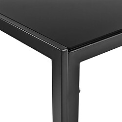 Acheter Table à manger avec 4 chaises Bergen similicuir noir [en.casa]