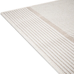 Acheter ICONIK INTERIOR Grand Tapis Design Contemporain et Moderne - Beige (290x200 cm) - Dhoka Beige