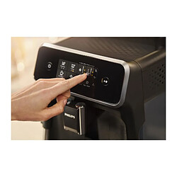 Avis Machine Cafe Espresso Automatique PHILIPS EP1010/00 - Broyeur a grain - Mousseur a lait - Ecran tactile - Gris